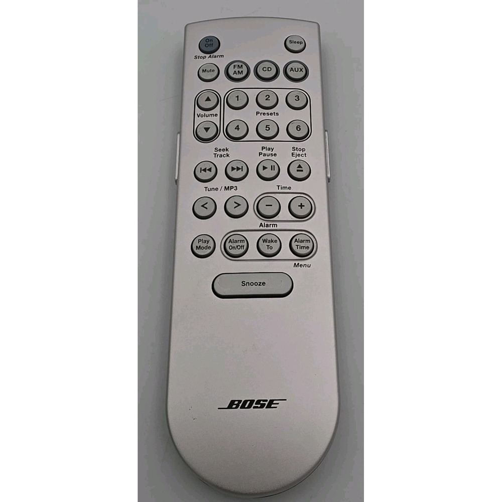 OEM Bose Wave Music System RRS4004-1801E Backlit Remote Control Tested ORIGINAL